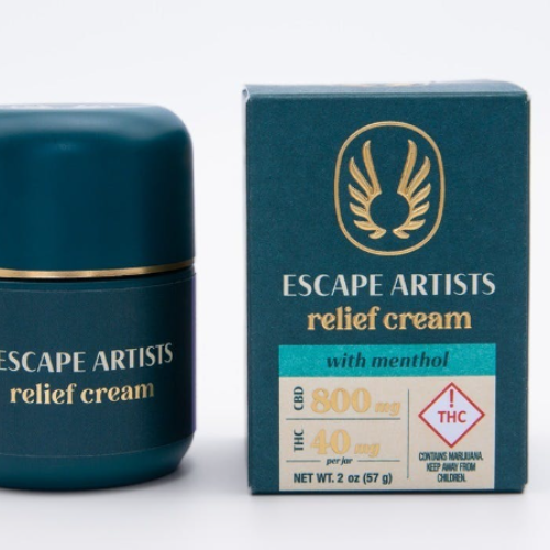 Escape Artists - Relief Cream Menthol 20:1 